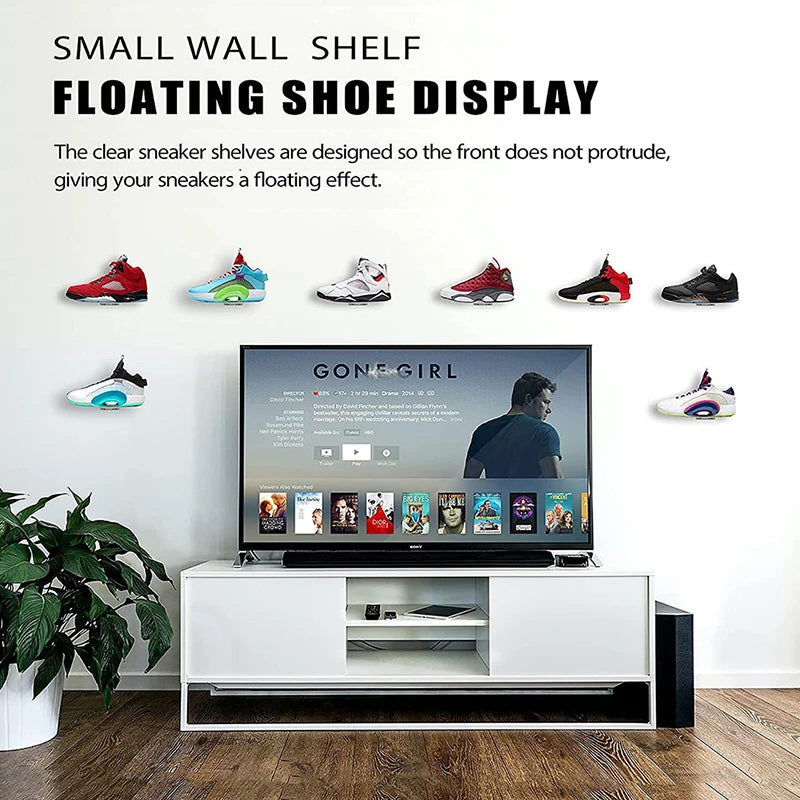 Roomify Floating Sneaker Shelves
