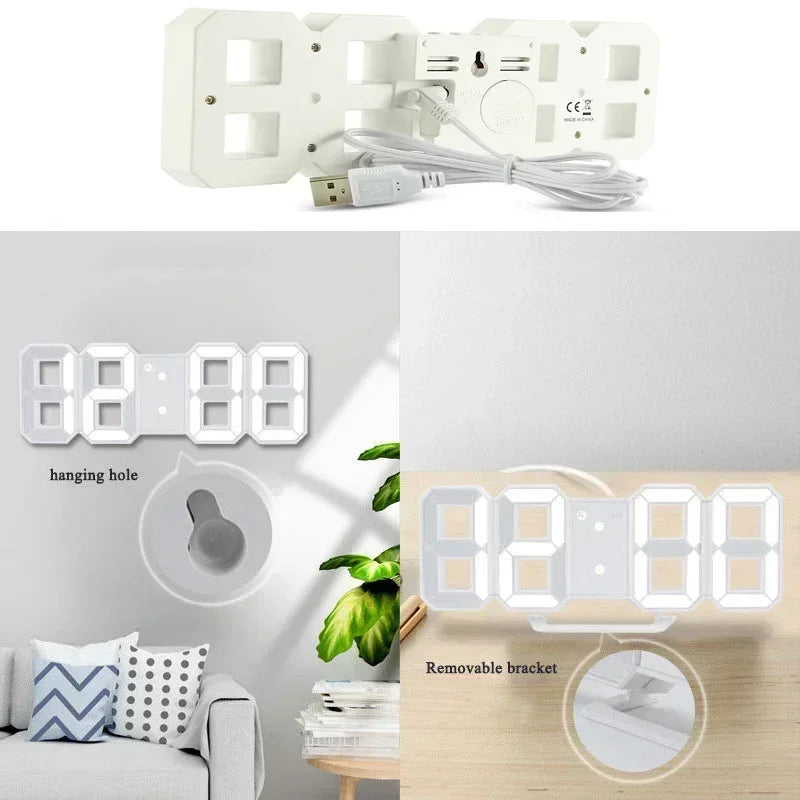Modern 3D Wall Clock