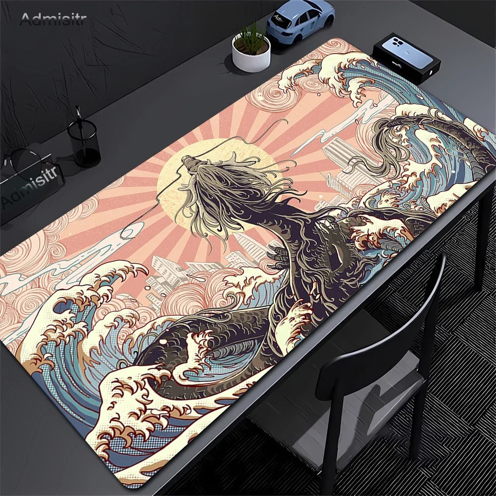 RoomLeveify Mythic Dragon Desk Mat