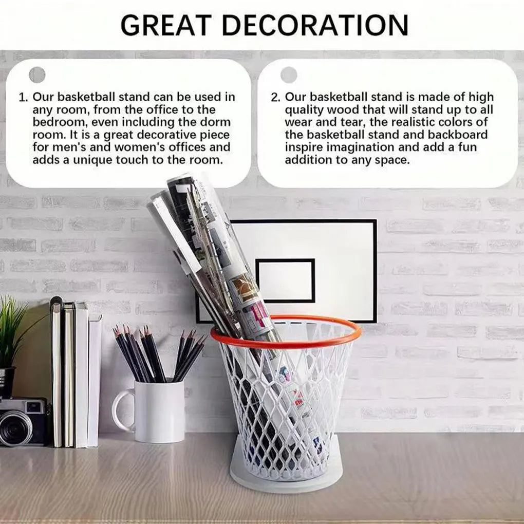 Roomify Hoops Trash Can