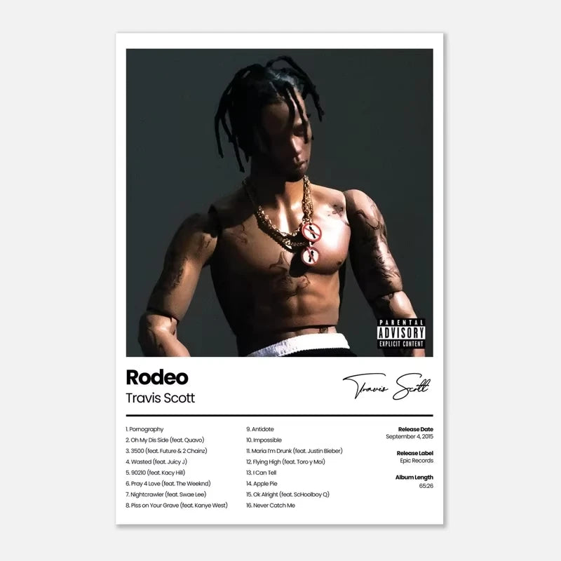 Roomify Iconic Album Posters