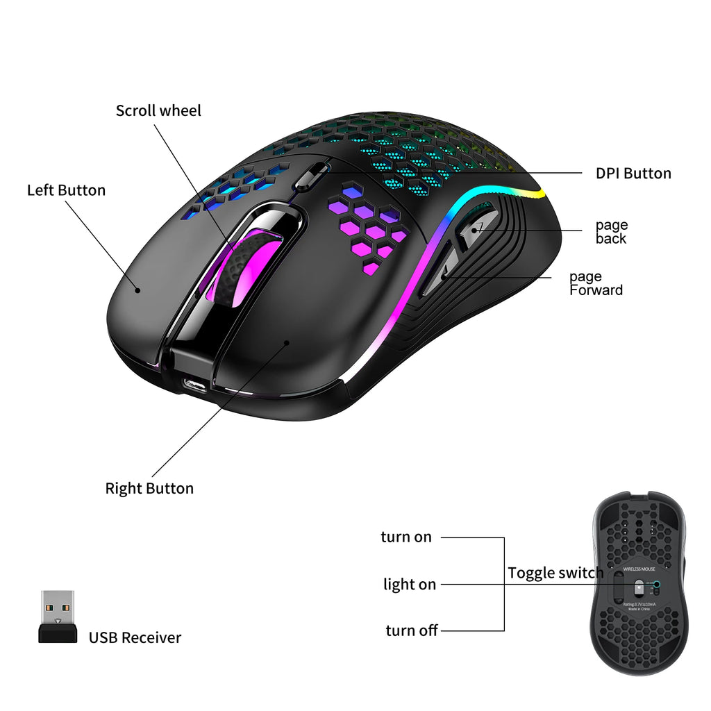 Roomify Aero Wireless Mouse