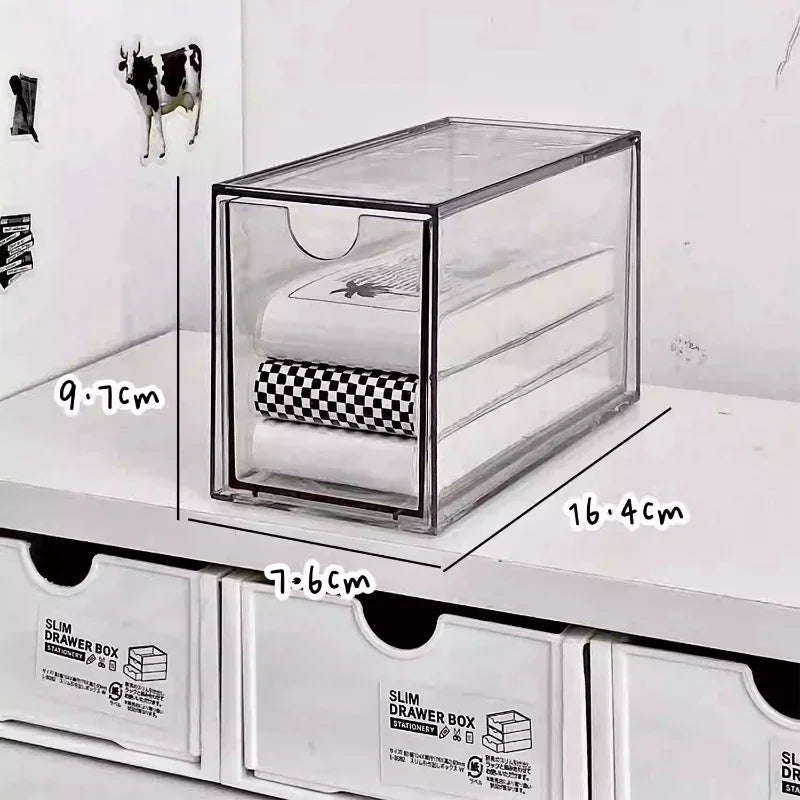 Roomify Clear Acrylic Desk Vault