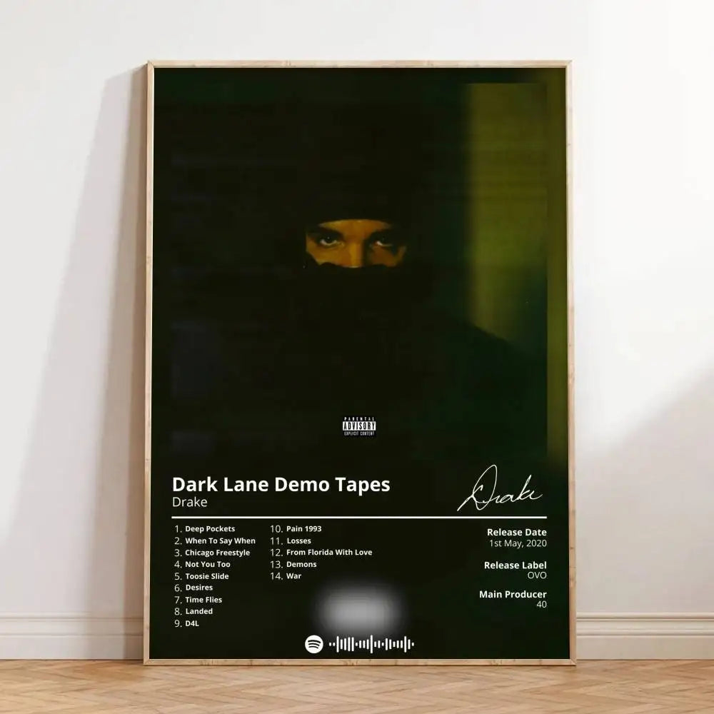 Roomify Hip-Hop Album Poster Set