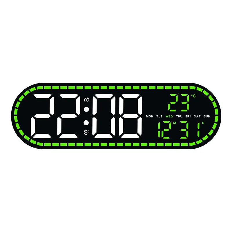 Roomify Nordic Wood Clock