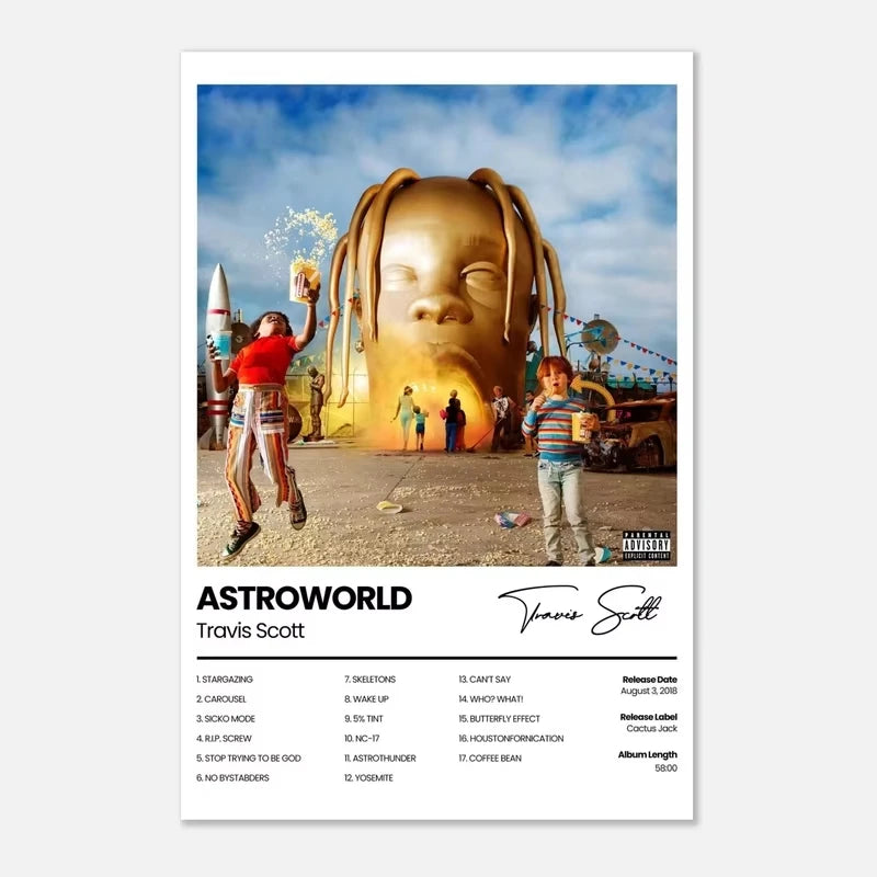 Roomify Iconic Album Posters