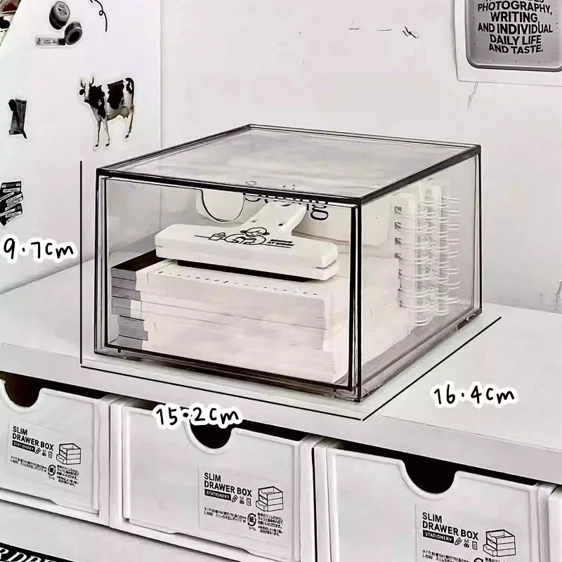 Roomify Clear Acrylic Desk Vault