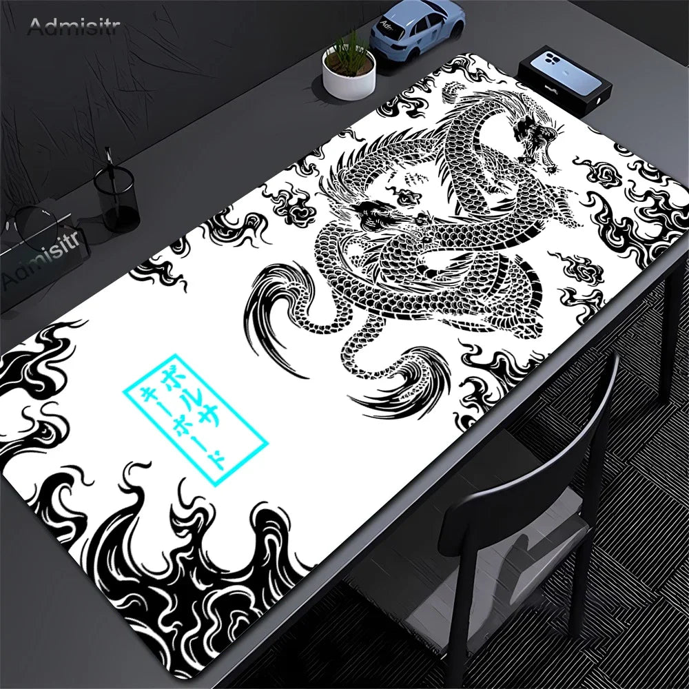 RoomLeveify Mythic Dragon Desk Mat