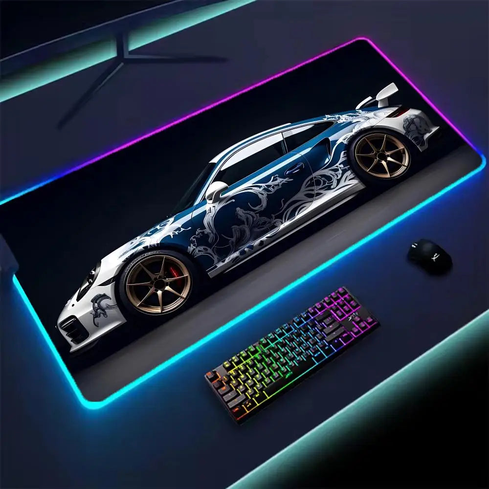 Roomify Drift RGB Desk Mat