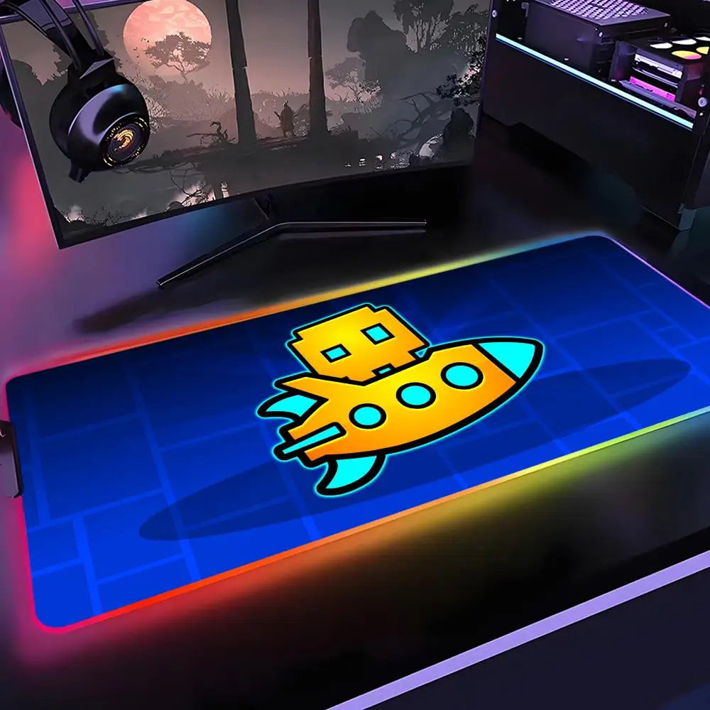 Roomify Arcade RGB Desk Mat