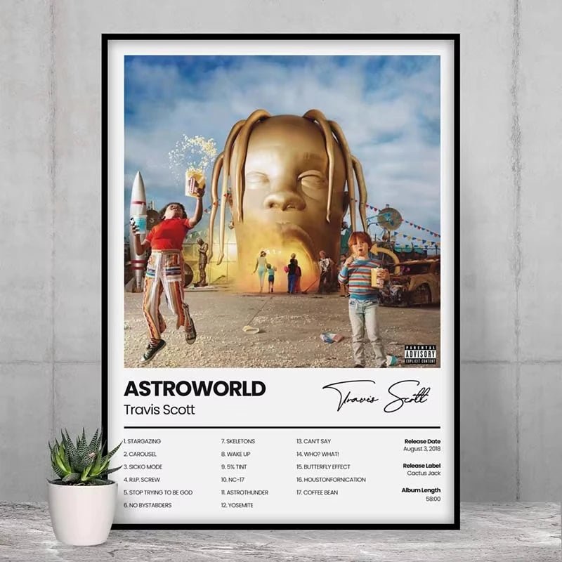 Roomify Iconic Album Posters