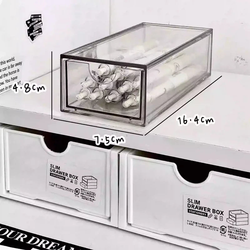 Roomify Clear Acrylic Desk Vault